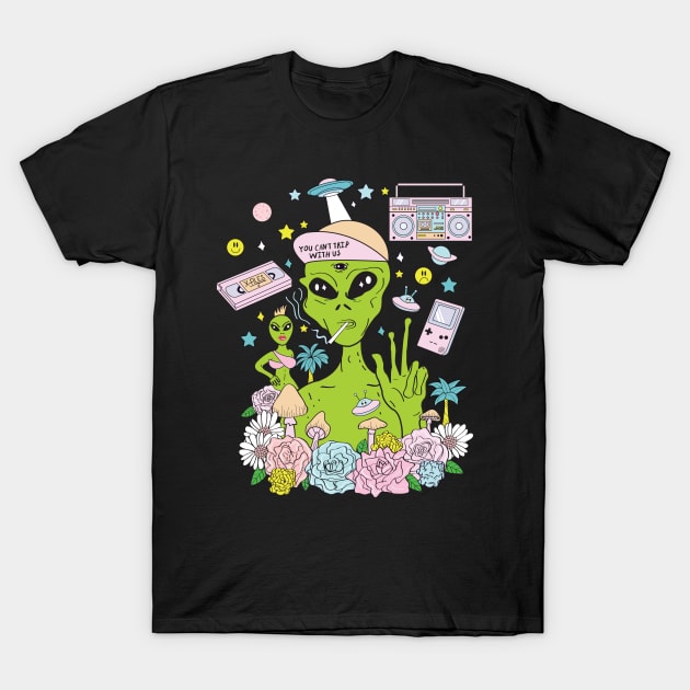 Alien Paradise T-Shirt by LunaElizabeth